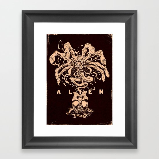 ALIEN: FACEHUGGER Framed Art Print
