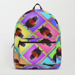Rainbow Lorikeet Pop-Art Patchwork Mosaic! Backpack