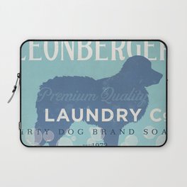 leonberger dog art artwork laundry wash dry fold soap bubble laundry room Laptop Sleeve