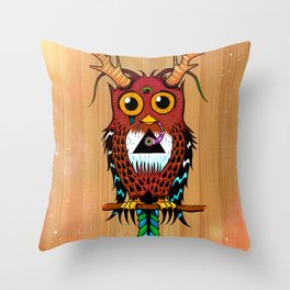 Ever watchful Throw Pillow