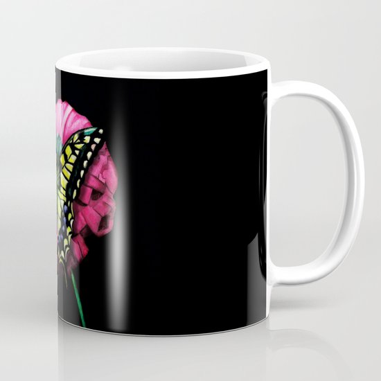 Watercolor Butterfly Mug