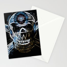 Skull And Crossbones The Third Eye Stationery Card