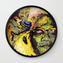Icons-Malcolm X Wall Clock