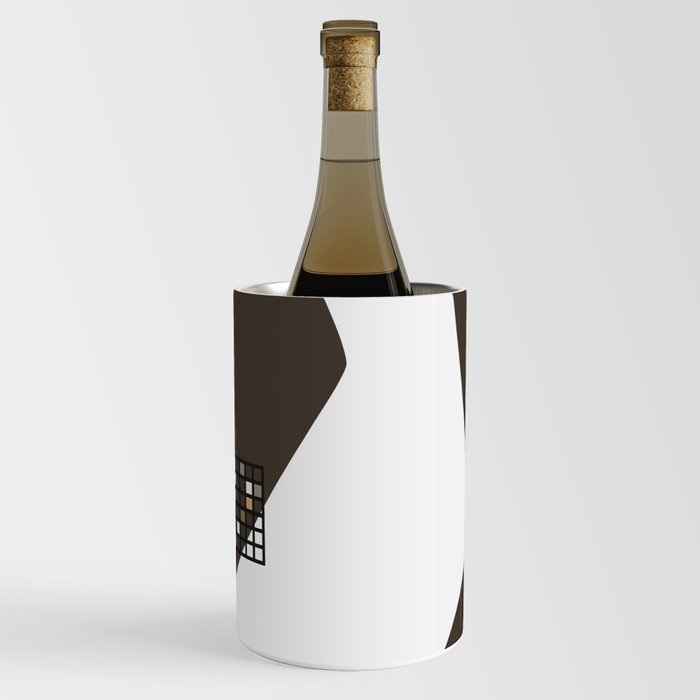 Abstract shapes color grid 5 Wine Chiller