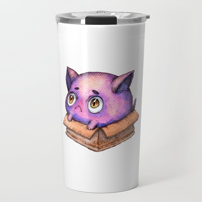 Box Cat Travel Mug