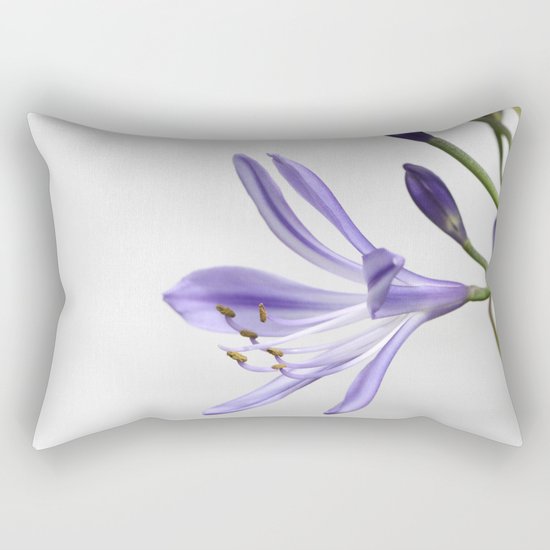 purple lily Rectangular Pillow