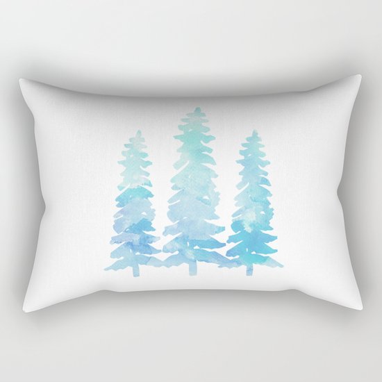 Tahoe Trees Rectangular Pillow