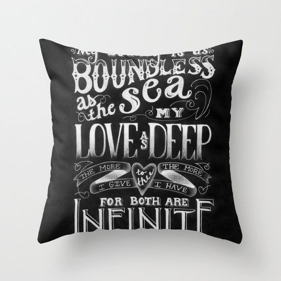 For You, My Love Throw Pillow