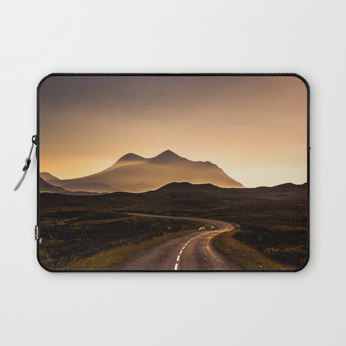 Sunset Mountain Road Laptop Sleeve