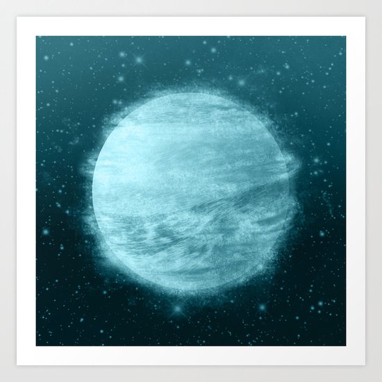Ice Planet Art Print
