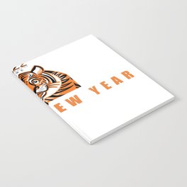 2022 Year of The Tiger(happy new year) Notebook