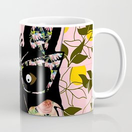 Foxy Flora Fox and Flowers Coffee Mug