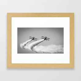 FlyBy Framed Art Print