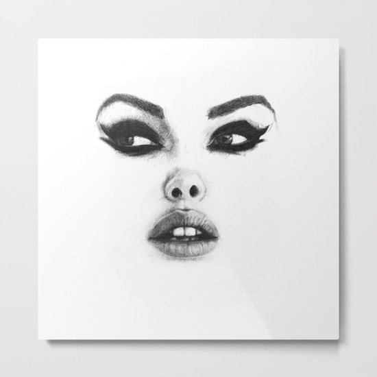 Catwoman Metal Print