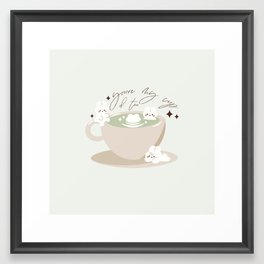 My Cup of Tea Framed Art Print
