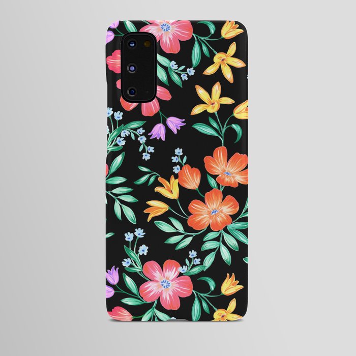 Bright Colorful Florals Android Case