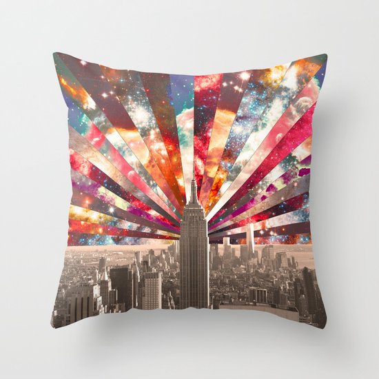 Superstar New York Throw Pillow