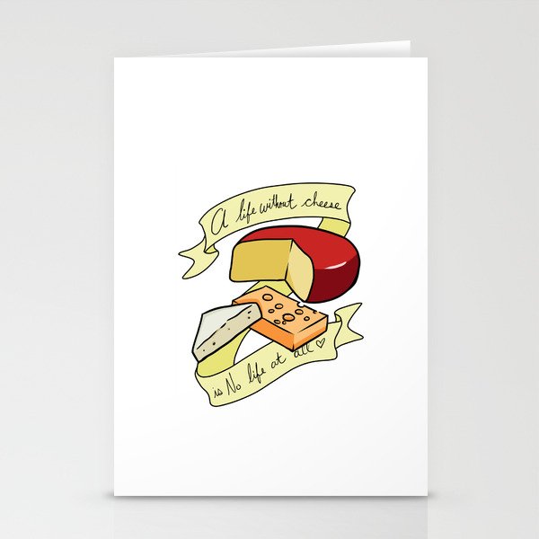 Cheese Please Stationery Cards