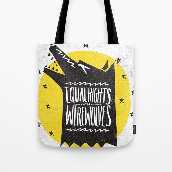 WEREWOLF RIGHTS Tote Bag