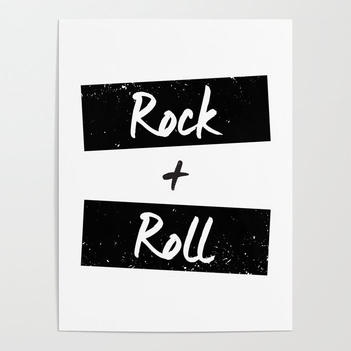 Rock & Roll Poster