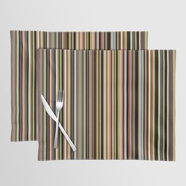 Old Skool Stripes - The Dark Side Placemat