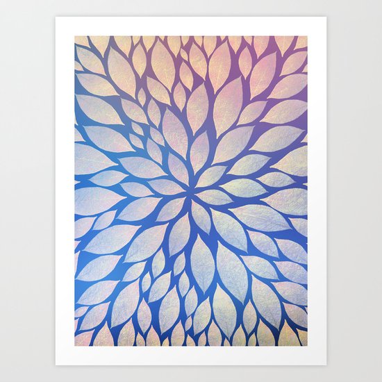 Petal Burst #17 Art Print