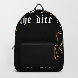 The Dice Giveth Nerd Role Backpack