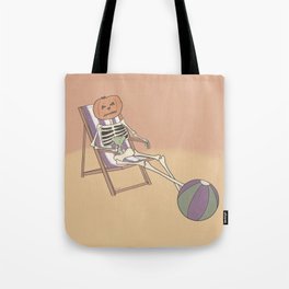 Spooky Season Beach Days Tote Bag
