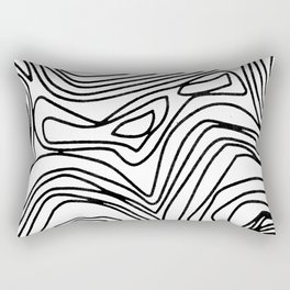 Nasty lines Rectangular Pillow