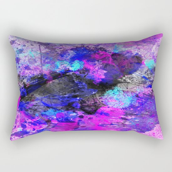 Velocity - Abstract Rectangular Pillow
