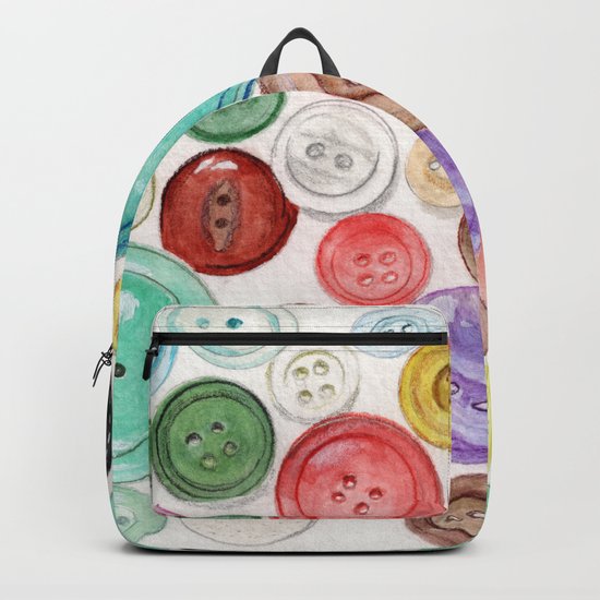 Buttons! Backpack