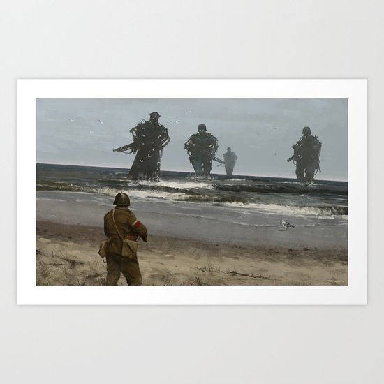 westerplatte 1939 Art Print