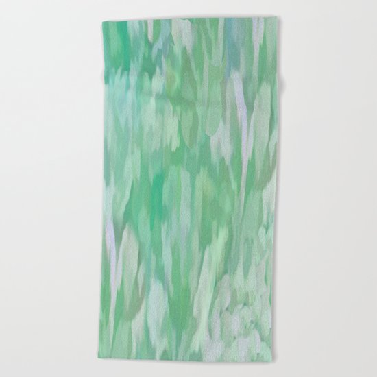 Summer Green Beach Towel