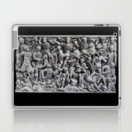 ROMANS. Great Ludovisi sarcophagus. Depicts a battle between Romans and Goths. Laptop Skin