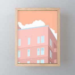 Wesley Apartments Framed Mini Art Print