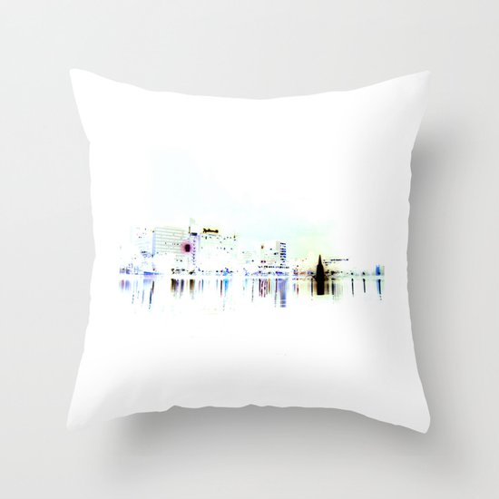 white harbor V. Throw Pillow