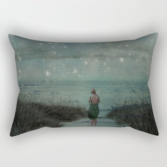 Stars in the Night Sky Rectangular Pillow