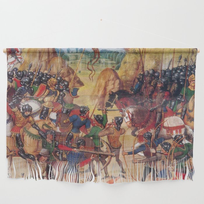 battle of Crecy  Wall Hanging