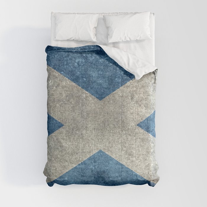 Flag of Scotland or Scottish Flag Comforter