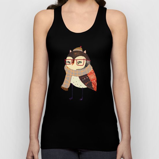 Owl Unisex Tank Top