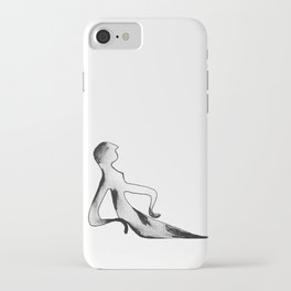 Skeptical Shadow iPhone Case