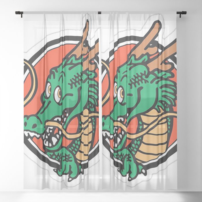 One Piece S12 Sheer Curtain