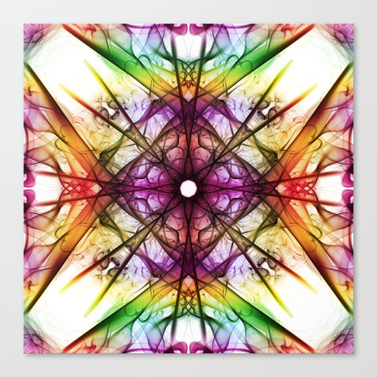 Smoke Art 96 Canvas Print