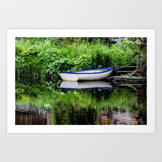 Slip Away Art Print