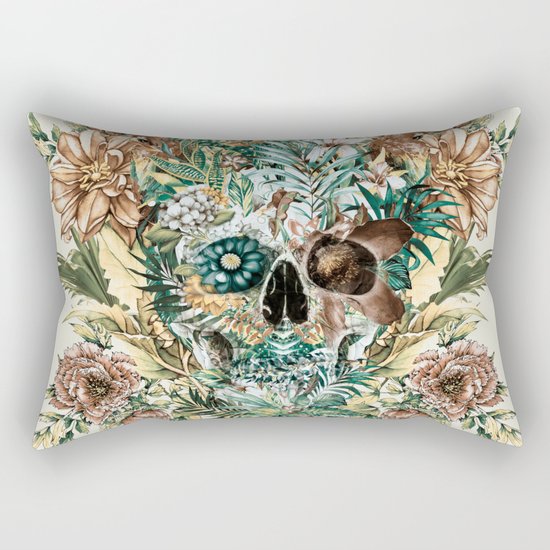 Skull IV Rectangular Pillow