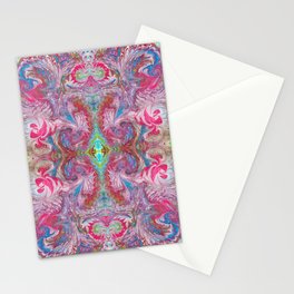 Pastel hues arabesque Stationery Cards