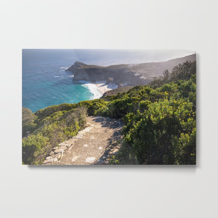 View of Cape Point in Cape Town, South Africa Metal Print