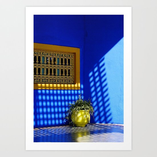 Shadows and reflections Art Print