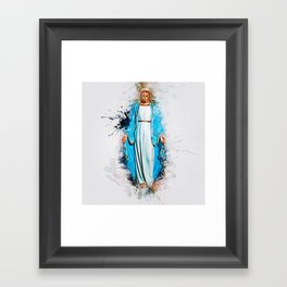 The Virgin Mary Framed Art Print