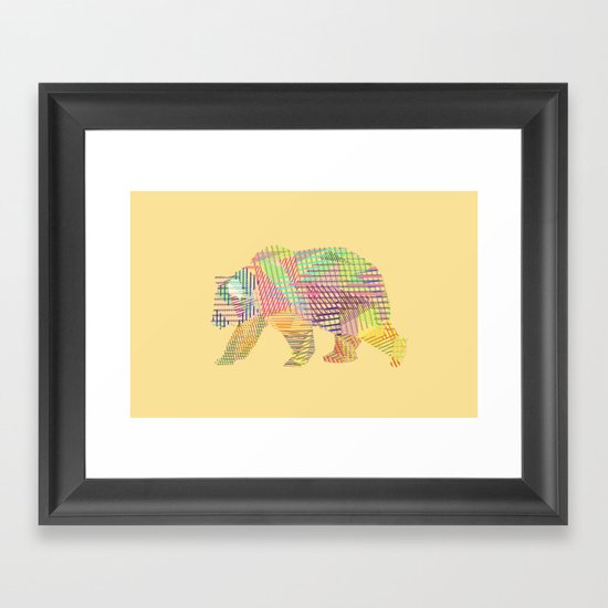 Grizzly Bear Framed Art Print